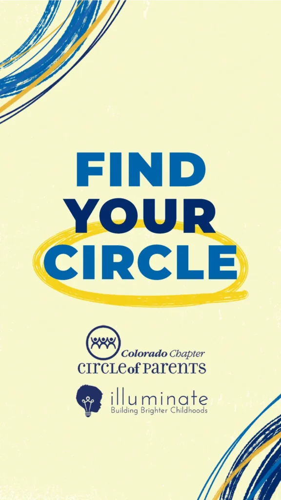A graphic that says Find Your Circle