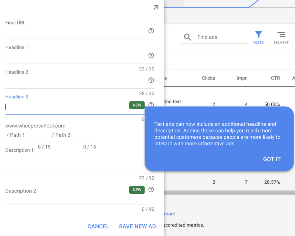 Google Adwords Expands ExpandedText Ads