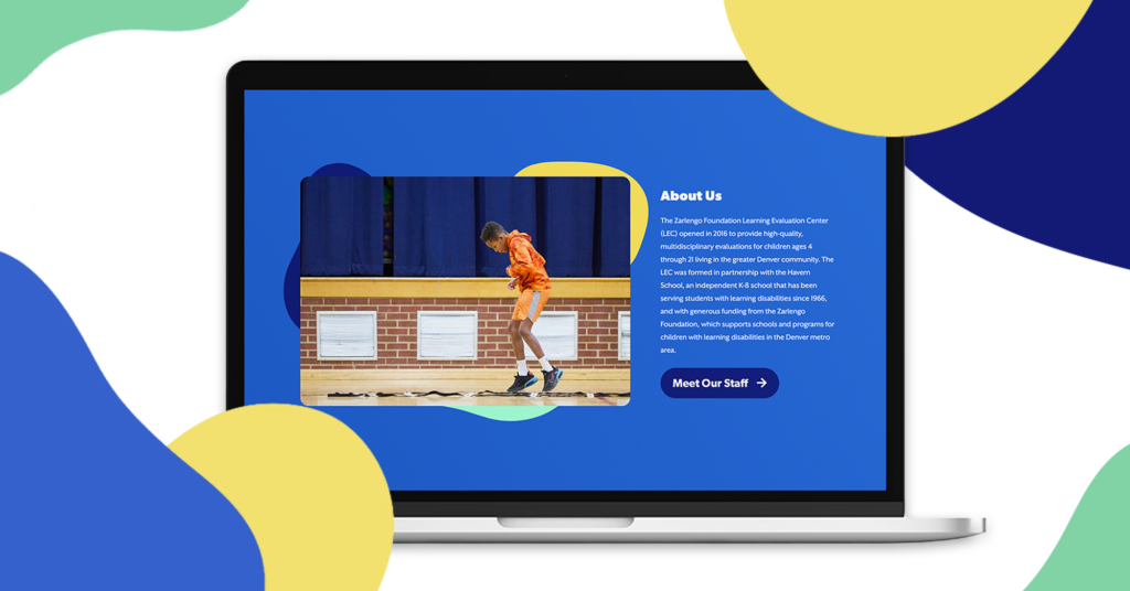 Screenshot from the LEC website