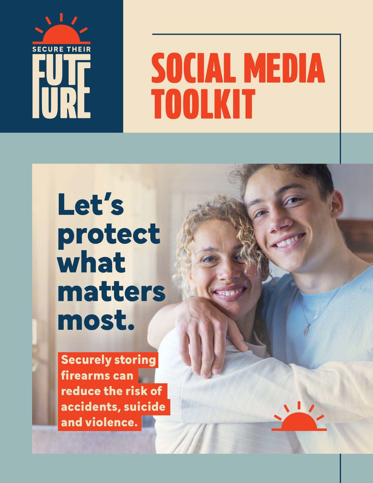 Secure Their Future social media toolkit cover