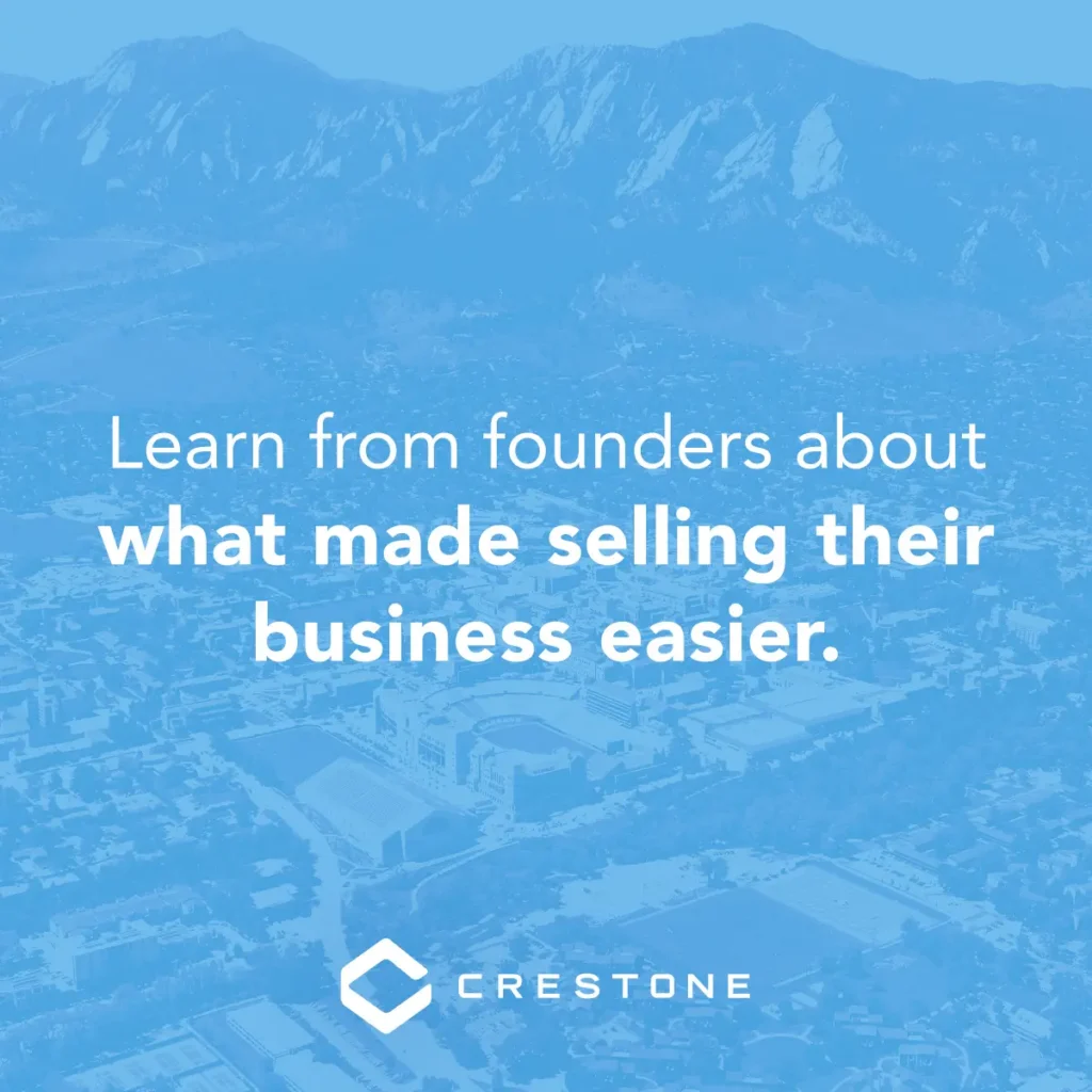A sample ad for Crestone Capital