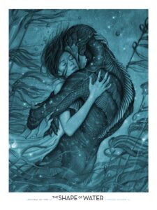 Shape of Water, James Jean | Best Movie Poster Designs of 2017 | CenterTable Digital Agency