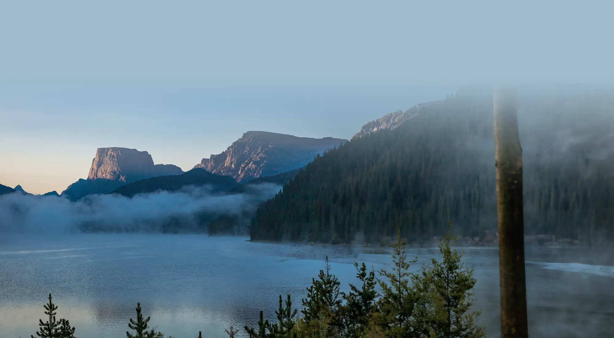 Mountains in the Powder River Basin of Wyoming